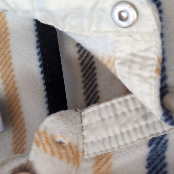 Super Soft Fleece Striped Button Up - Picture 3 of 6